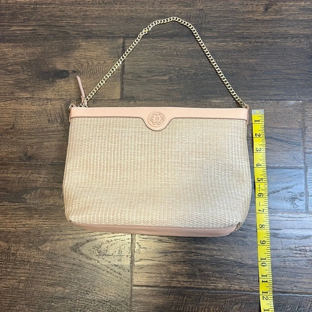 Nanette Lepore Pink Vegan Leather Tote And “Surf Spray Shoulder Bag 2 Piece Set